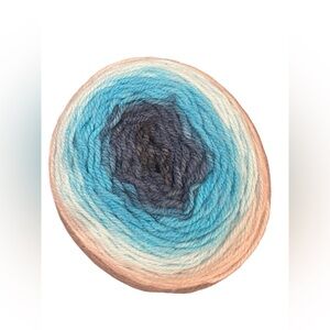 Lion Brand Mandala Ombre Cake 100% Acrylic Yarn Spirit 212 New 5.3 oz‎ Colorful